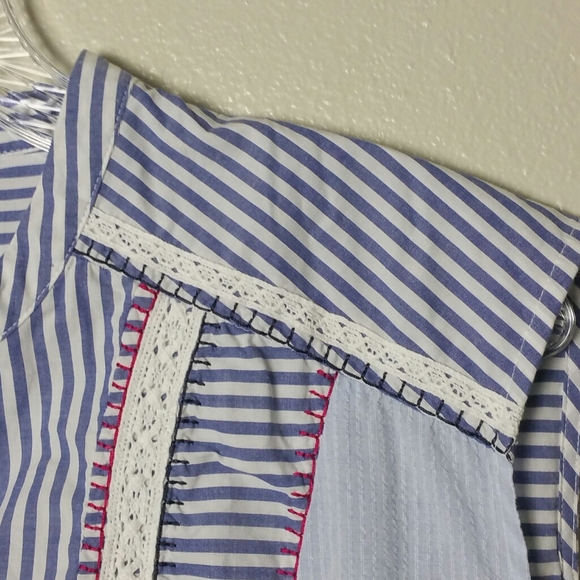 Lane Bryant Sleeveless Button Up Popover size 16 - Picture 5 of 8